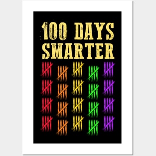 100 Days Smarter School Posters and Art